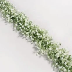 Dunelm Artificial Million Star Gypsophila White Garland 180cm